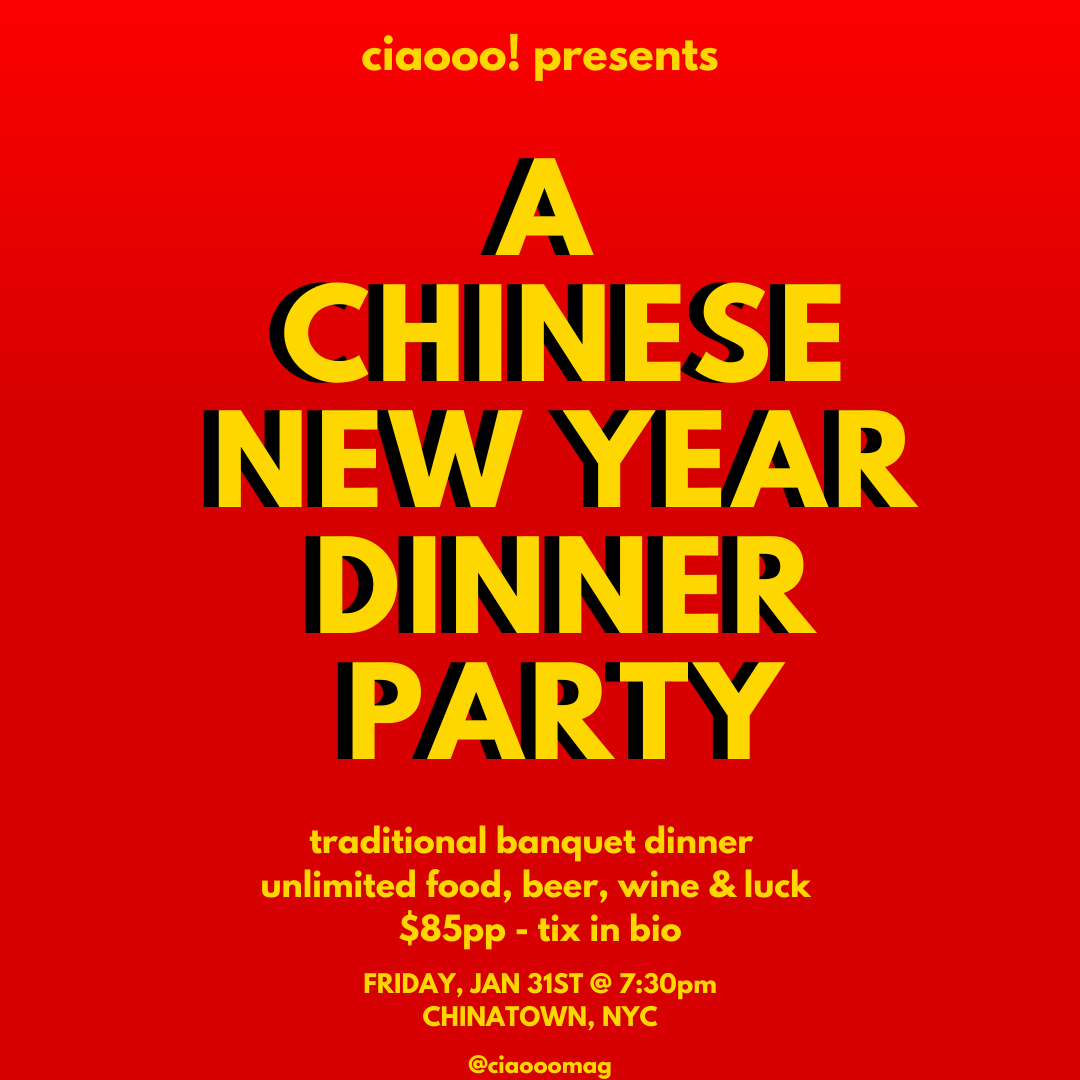 A Chinese New Year Dinner Party Ciaooo